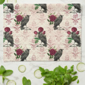 Linge De Cuisine Série Visage Gothique Dessin 16 (Plié)