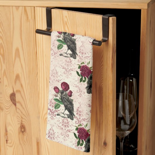 Linge De Cuisine Série Visage Gothique Dessin 16 (Pliage en tiers)