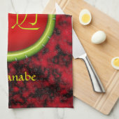 Linge De Cuisine Serpent de monogramme de Watanabe (Quart Plié)