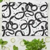 Linge De Cuisine Serpents de Boho (Plié)