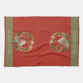 Linge De Cuisine Serre de fraise et thé Pot Maman's Kitchen (Horizontal)