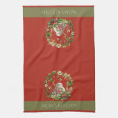 Linge De Cuisine Serre de fraise et thé Pot Maman's Kitchen (Vertical)