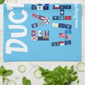 LINGE DE CUISINE SERVEURS PARTOUT (Plié)