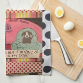 Linge De Cuisine Serviette-chiens de plat (Quart Plié)