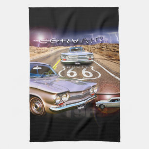 Linge De Cuisine Serviette-Itinéraire 66 de cuisine de Corvair