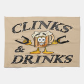 Linge De Cuisine Serviette-Tintements en fer à cheval de tangage (Horizontal)