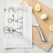 Linge De Cuisine ses amis (Quart Plié)