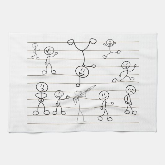 Linge De Cuisine ses amis (Horizontal)