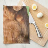 Linge De Cuisine Setter irlandais (Quart Plié)