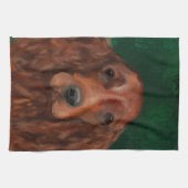 Linge De Cuisine Setter rouge irlandais (Horizontal)