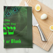 Linge De Cuisine Shabbat - Jour des terres (Quart Plié)