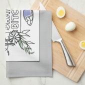 Linge De Cuisine Shabbat Shalom B !$@#s ! Couverture de Challah (Quart Plié)