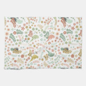 Linge De Cuisine Shabby Birds & Branches Blanc (Horizontal)