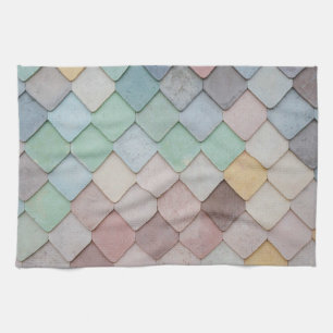 Linge De Cuisine Shabby Carrelage Chic Pastel