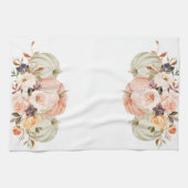 Linge De Cuisine Shabby Chic Floral Citrouille lumbar coussin (Horizontal)