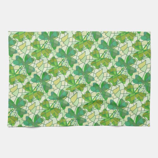 Linge De Cuisine Shamrock (Horizontal)