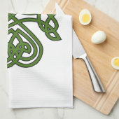 Linge De Cuisine Shamrock celte - Jour de la Saint Patrick (Quart Plié)