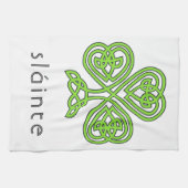 Linge De Cuisine Shamrock celte Sainte Vert Saint Patrick (Horizontal)