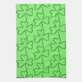 Linge De Cuisine Shamrock de texte Bagpipes (Vertical)