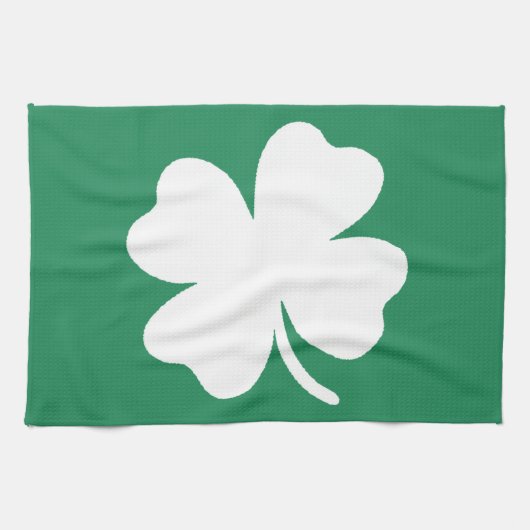 Linge De Cuisine Shamrock Saint Patricks Day Irlande (Horizontal)
