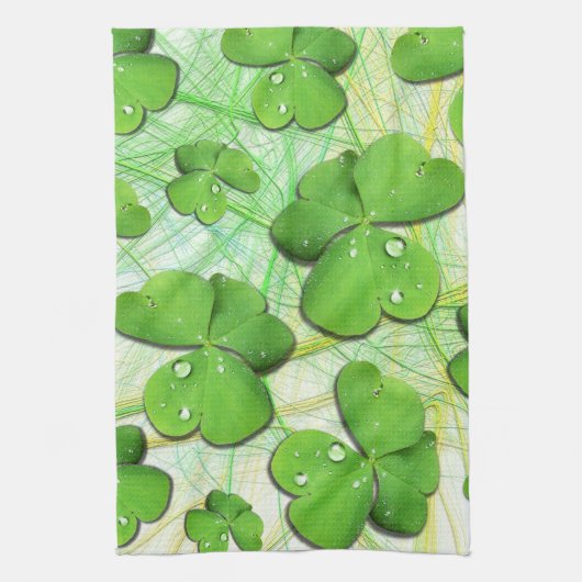 Linge De Cuisine Shamrock vert St Patrick iPhone 5 Coque-Mate (Vertical)