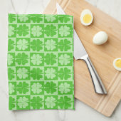 Linge De Cuisine Shamrocks chanceux (Quart Plié)