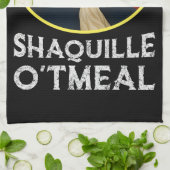 Linge De Cuisine Shaquille avoine drôle mème (Plié)