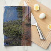 LINGE DE CUISINE SHASTA DE LA TA AVEC LENTICULAIRE (Quart Plié)