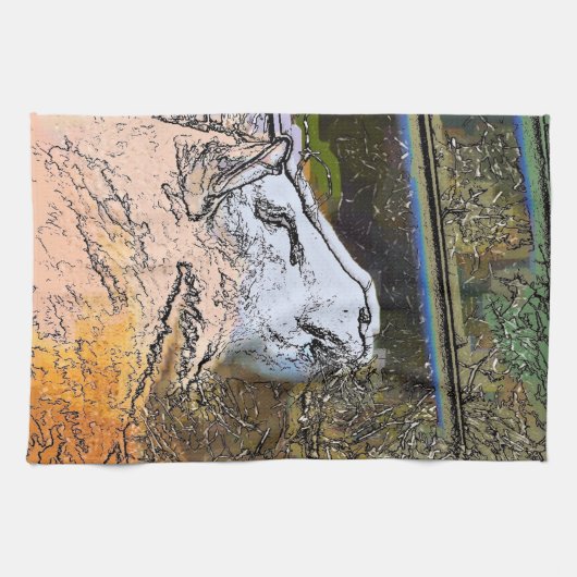 LINGE DE CUISINE SHEEP (Horizontal)