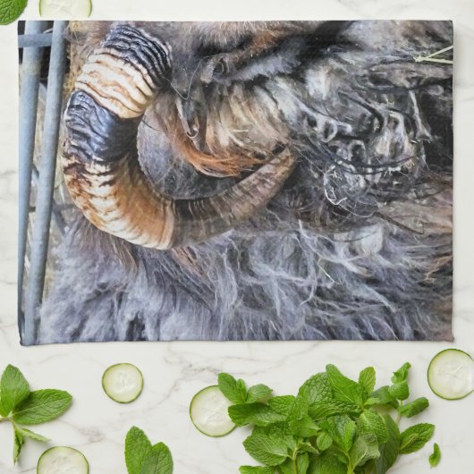 LINGE DE CUISINE SHEEP (Plié)