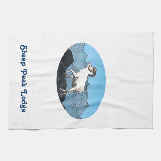 Linge De Cuisine Sheep Peak Lodge (Horizontal)