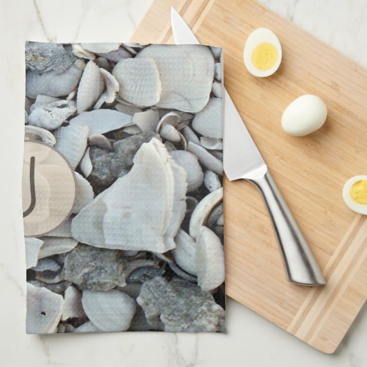 Linge De Cuisine Shell Haven Initial Pattern (Quart Plié)
