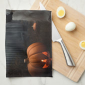 Linge De Cuisine Shih Tzu Halloween Épouvantable (Quart Plié)