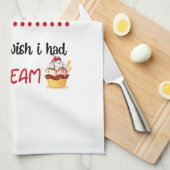 Linge De Cuisine Si J'Avais Un Dollar À Chaque Fois Que Je Me Suis  (Quart Plié)