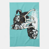 Linge De Cuisine sibérien husky (Vertical)