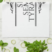 Linge De Cuisine Sic Semper Tyrannis (Plié)