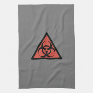 Linge De Cuisine Signal biologique rouge