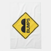 Linge De Cuisine Signal de trafic drôle de vitesse de prudence (Vertical)