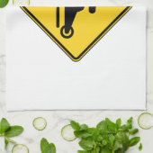 Linge De Cuisine Signal d'hélicoptère de prudence (Plié)