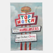 LINGE DE CUISINE SIGNE D'ALIMENTATION RAPIDE (Vertical)