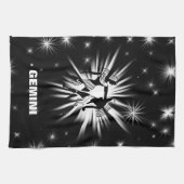Linge De Cuisine Signe de Gemini (Horizontal)