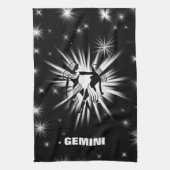 Linge De Cuisine Signe de Gemini (Vertical)