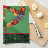 Linge De Cuisine Signe de paix végétarien (Quart Plié)