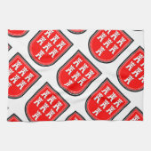 Linge De Cuisine Signe de Saxe (Horizontal)