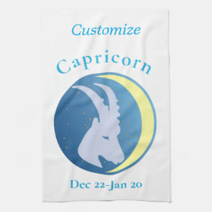 Linge De Cuisine Signe du Capricorne Thunder_Cove