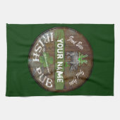 Linge De Cuisine Signe irlandais de pub de Pesonalized (Horizontal)