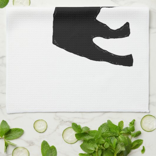 Linge De Cuisine silhouette (Plié)