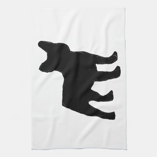 Linge De Cuisine silhouette (Vertical)