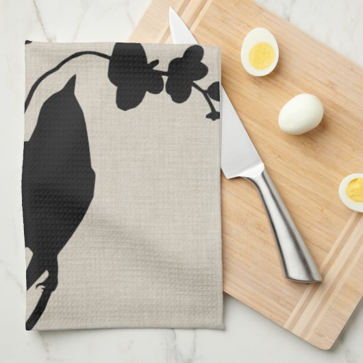 Linge De Cuisine Silhouette Audubon IV (Quart Plié)