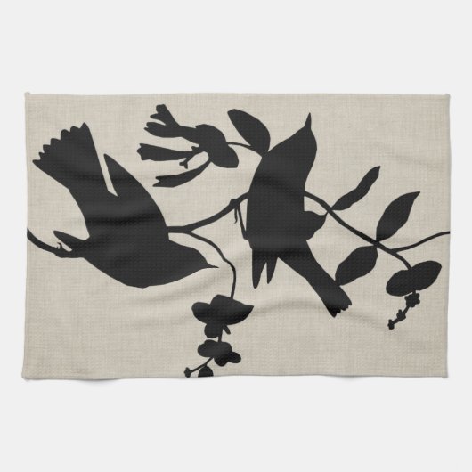 Linge De Cuisine Silhouette Audubon IV (Horizontal)